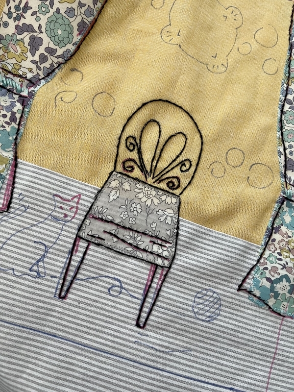 リバティプリントでハンドメイド　デアゴスティーニ