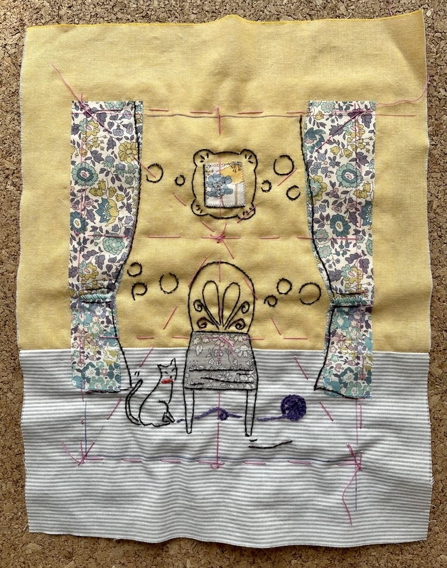 リバティプリントでハンドメイド　デアゴスティーニ