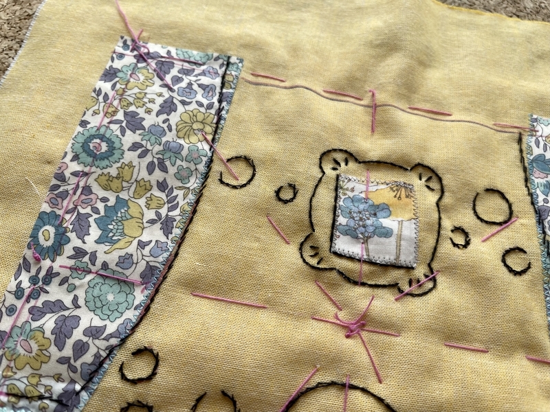 リバティプリントでハンドメイド　デアゴスティーニ