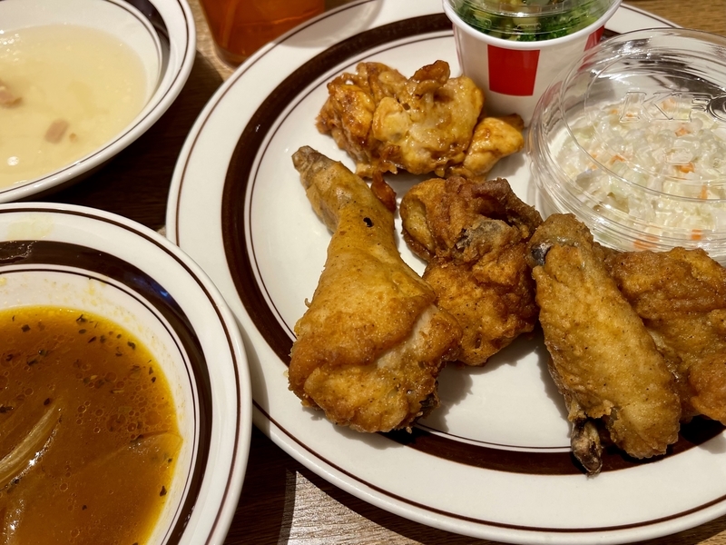 ケンタッキー食べ放題　KFCレストラン