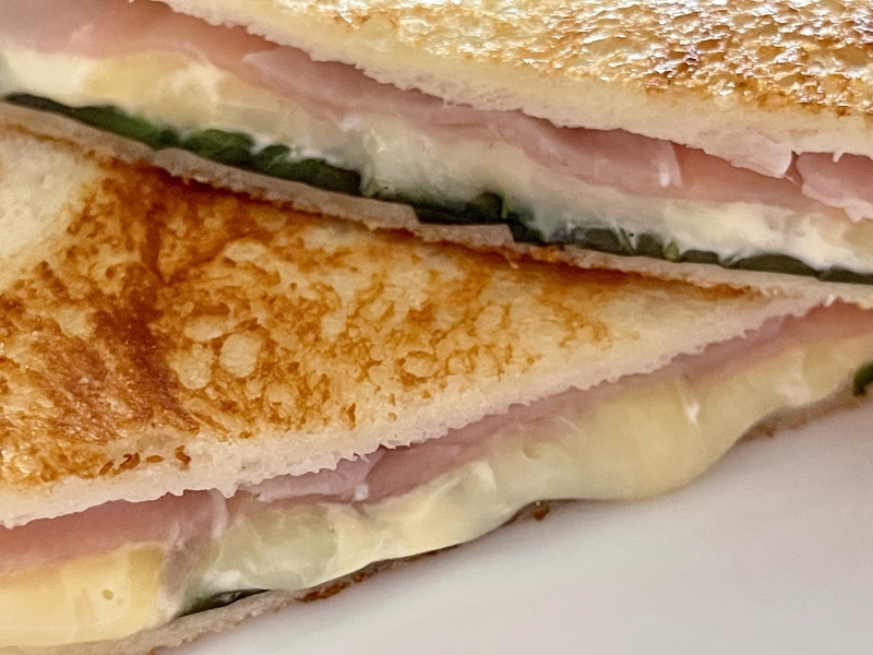 プライパンでホットサンド
