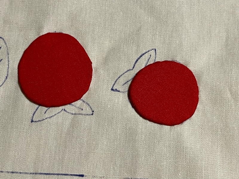 リバティプリントでハンドメイド　パッチワーク