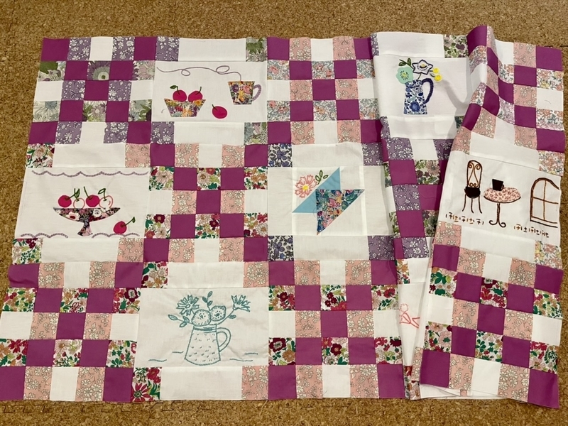 リバティプリントでハンドメイド　デアゴスティーニ