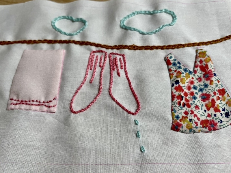 リバティプリントでハンドメイド　デアゴスティーニ