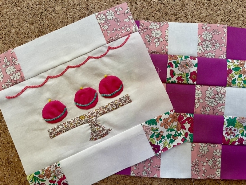 リバティプリントでハンドメイド　デアゴスティーニ