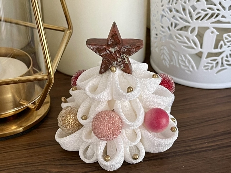 つまみ細工　クリスマスツリー