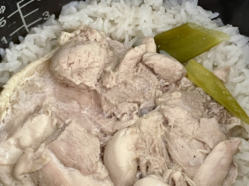 カオマンガイ 炊飯器