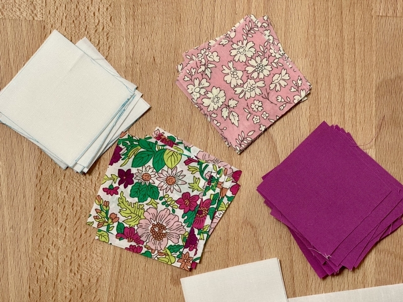 リバティプリントでハンドメイド　デアゴスティーニ