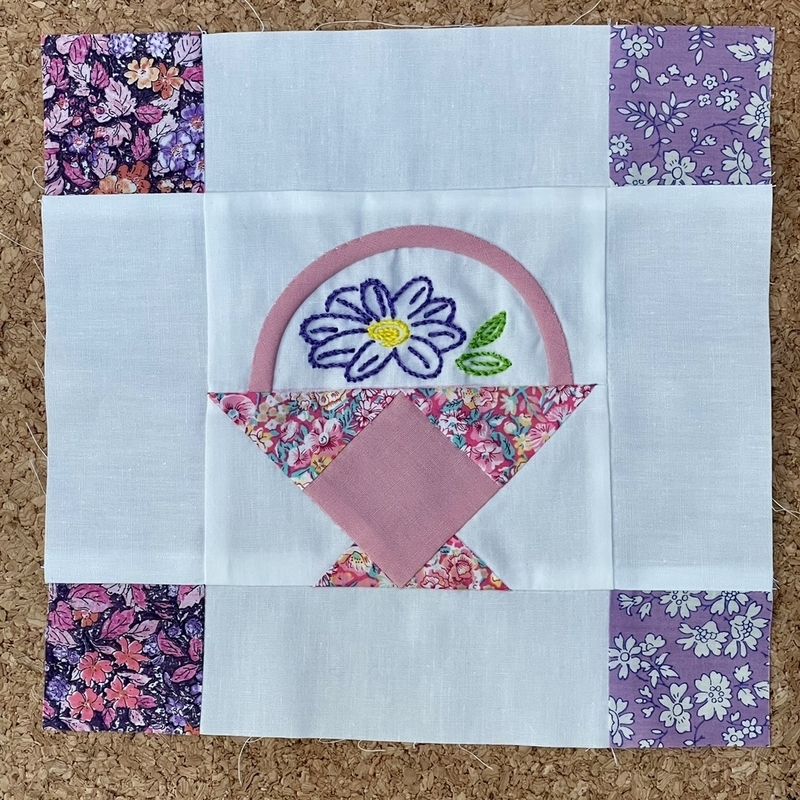 リバティプリントでハンドメイド