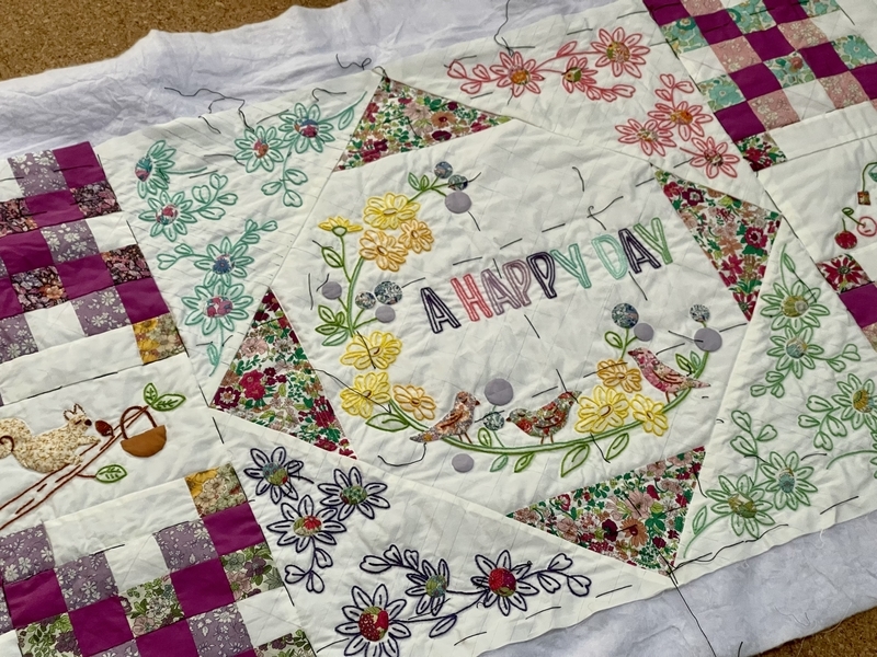 キルティング②」リバティプリントでハンドメイド61号 - sewing-diary-