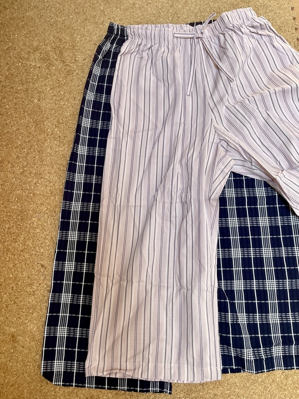 コットンリラコ　無印良品　半袖パジャマ　ズボン　