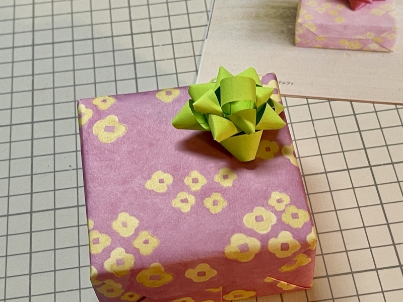 フェリシモ　ミニツク　ラッピングレッスン