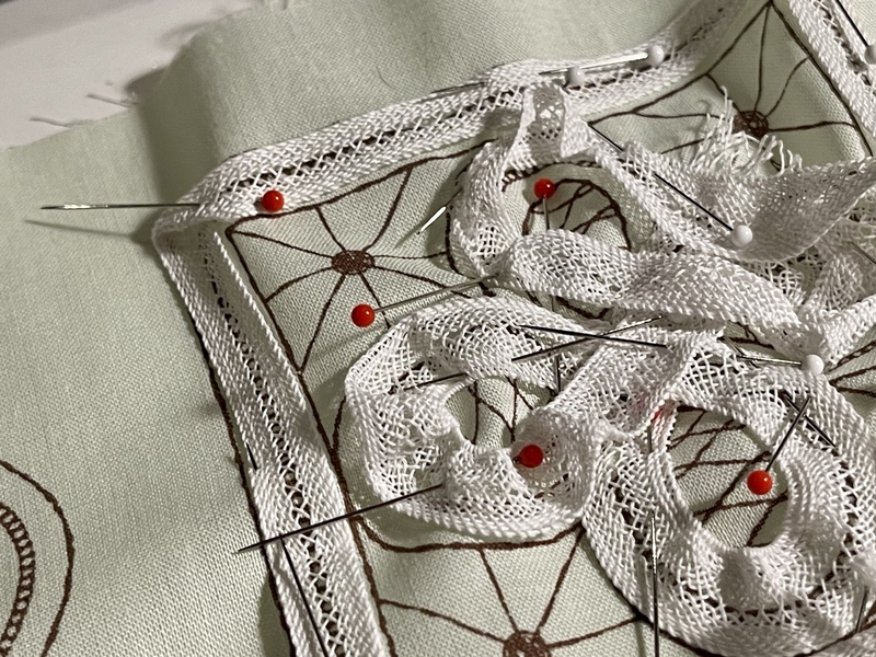 はんど＆はあと「レースの楽しみ バテンレース」 - sewing-diary-