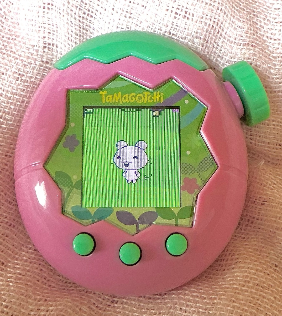 森ではっけんたまごっち 茶色 ［動作◎ ハゲなし 全ボタン操作◎］ 新品未開封】森で発見 たまごっち 茶色/栗色 むしっち BANDAI