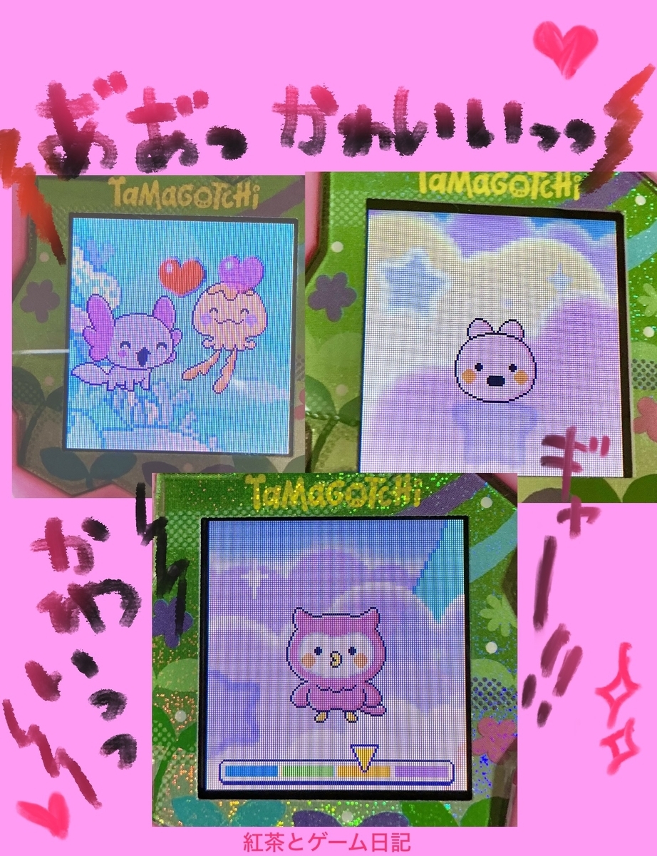 たまごっちパラダイス紫ピンク色 たまごっちパラダイス カスタムカラー