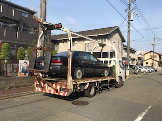 横浜市西区の故障車の廃車引き取り