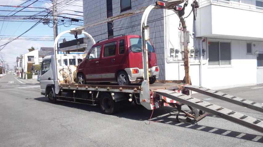 野田市の故障車の廃車引き取り