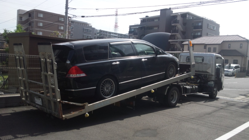 浦安市の不動車の廃車の引き取り