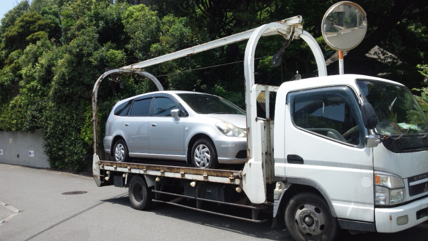 藤沢市の故障車の廃車の引き取り