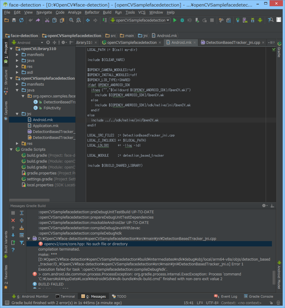 Opencv android ndk tutorial - Olfeskinny