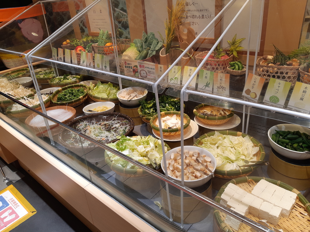 グルメ 野菜不足解消 Dポイントの消化 とっても有難いお店 しゃぶ葉 ぎゃっくんブログ