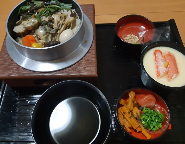 出前館 釜飯