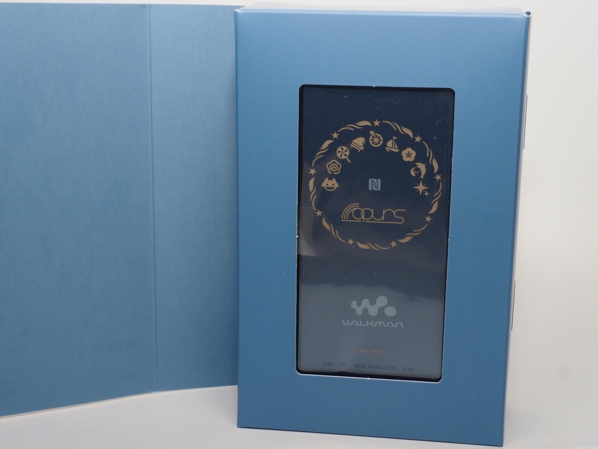 ラブライブ！サンシャイン!!仕様のWALKMANが届きました（NW-A55