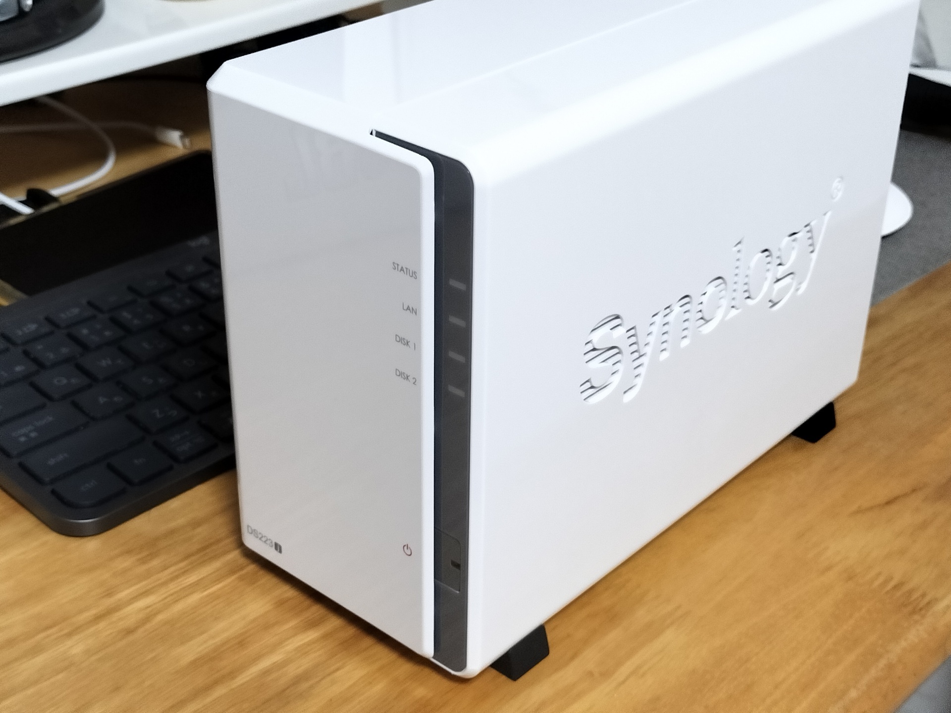 SynologyのNAS DS223j で写真データを保存 - expwakui's act