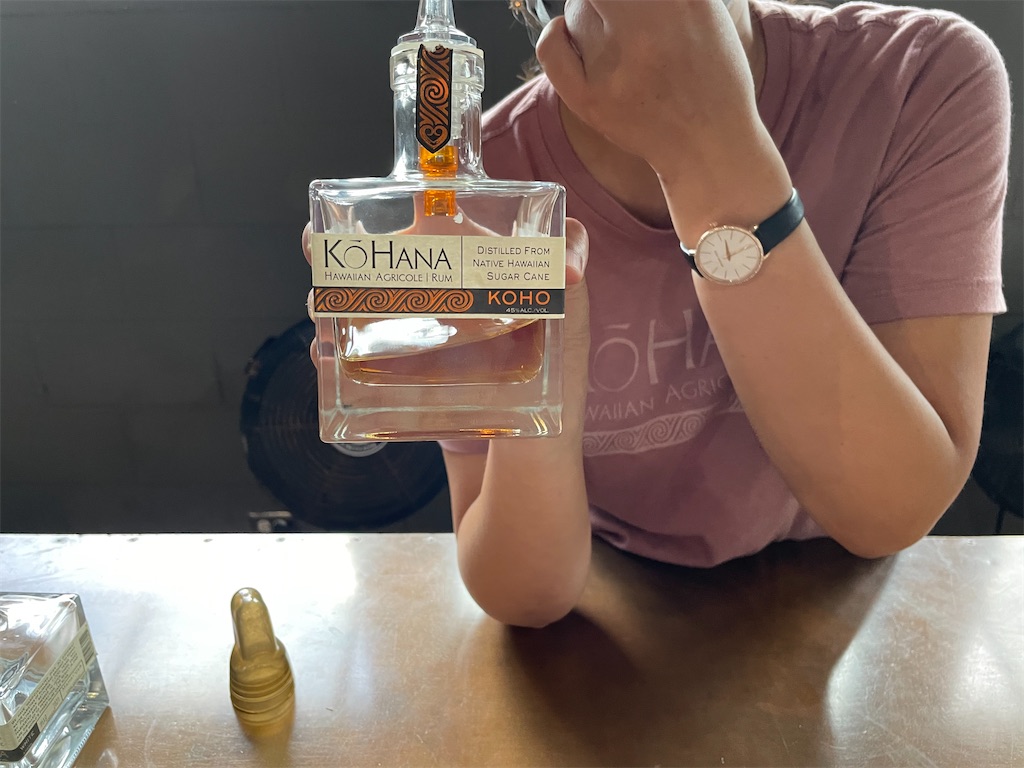 新品!コハナラム酒 ノースショアに行ったら立ち寄って欲しい！！Kō Hana Rum でラム