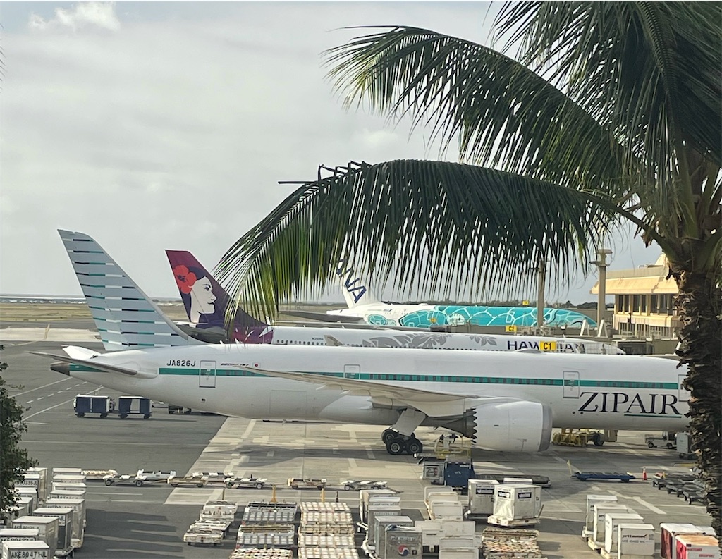 ZIP AIR利用者、必見！！ 成田✈️ホノルル線に乗ってみて思った