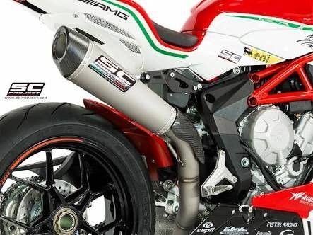 希少】MVアグスタ F4(R•RR)2011〜。SCプロジェクト スリップオンS1