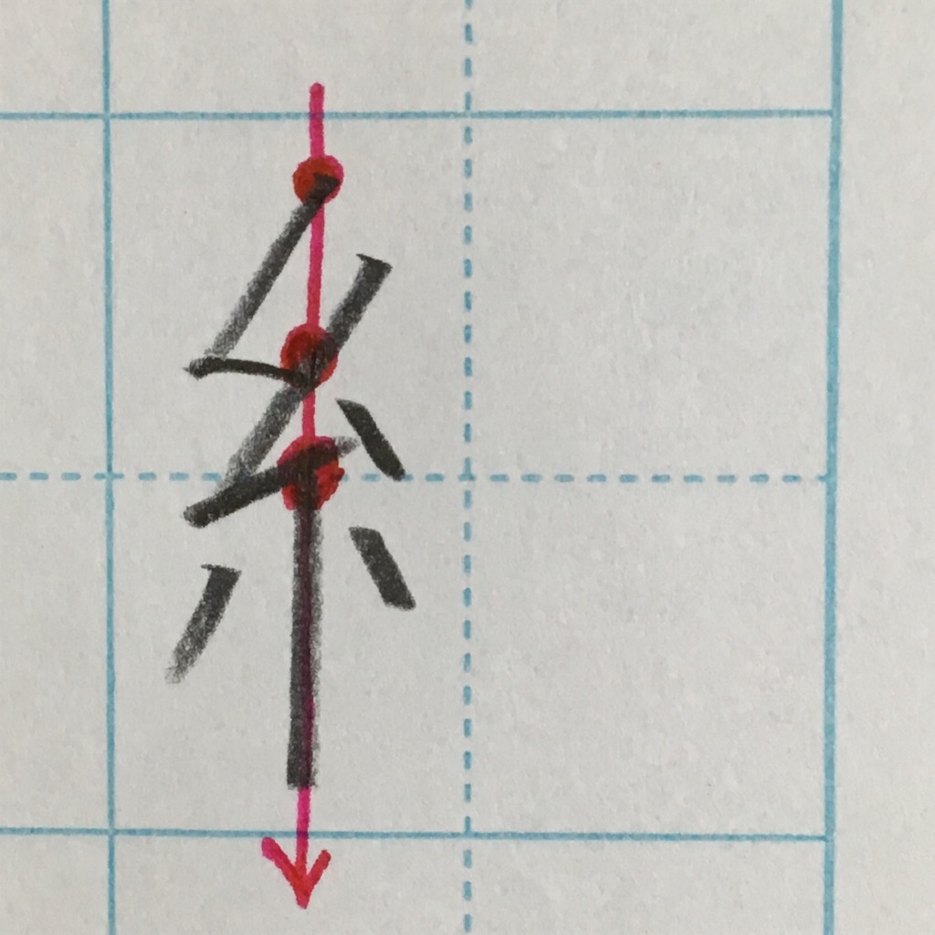 いと へん 書き方