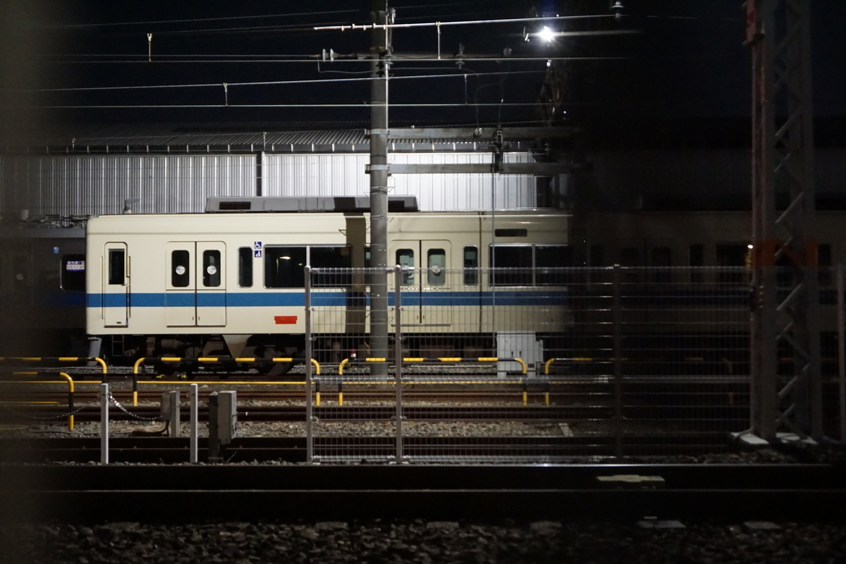 小田急8000形8059F屋根の部品が外され廃車と小田急3000形3271Fリニューアル中の様子 大野総合車両所 - f_syo