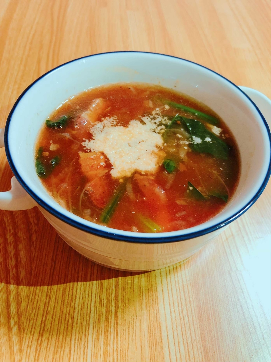 パンチェッタトマトスープ