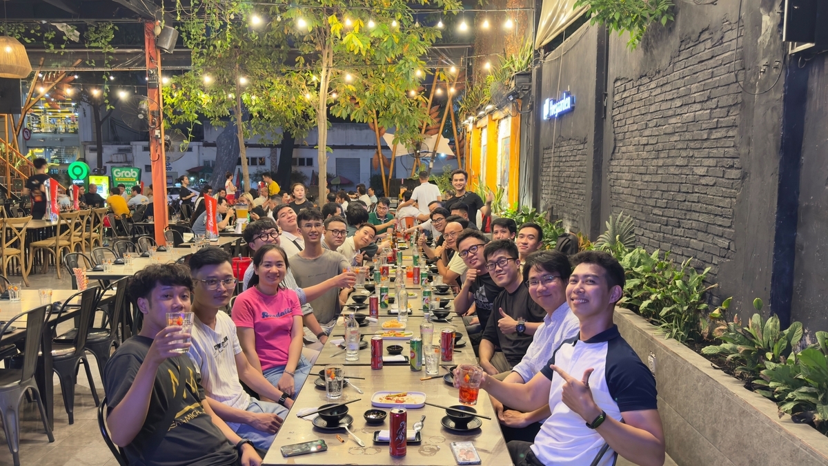 Faber Vietnam 夜のパーティ