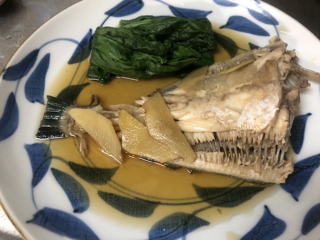 ウマズラハギの煮付け
