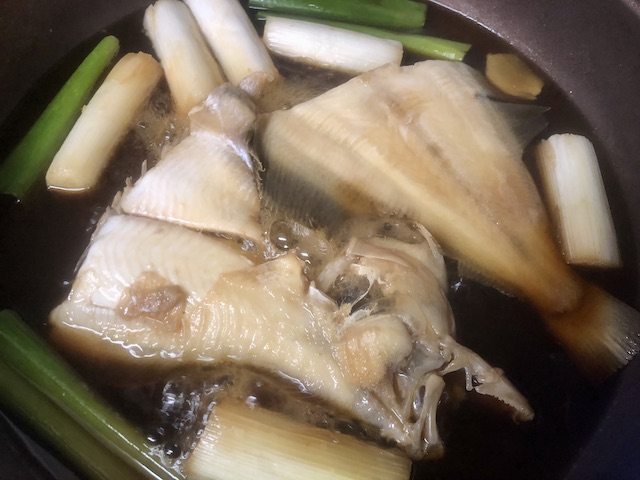 カレイの煮付け