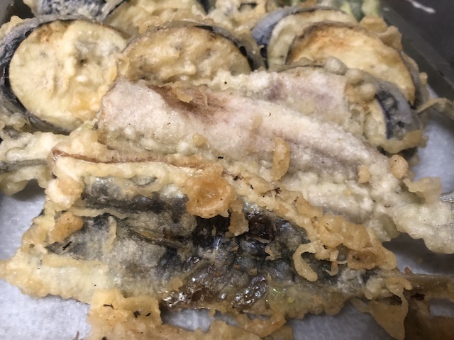鰯の天ぷら
