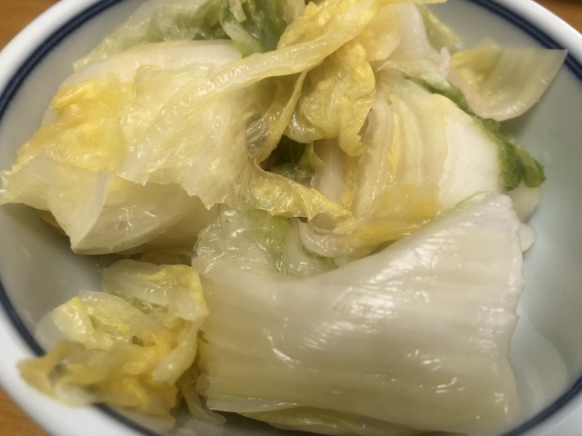 白菜の漬物