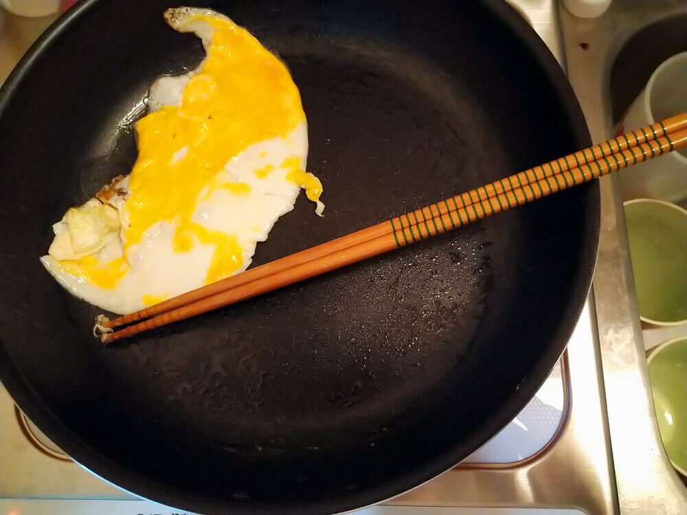 目玉焼きだったはずのもの
