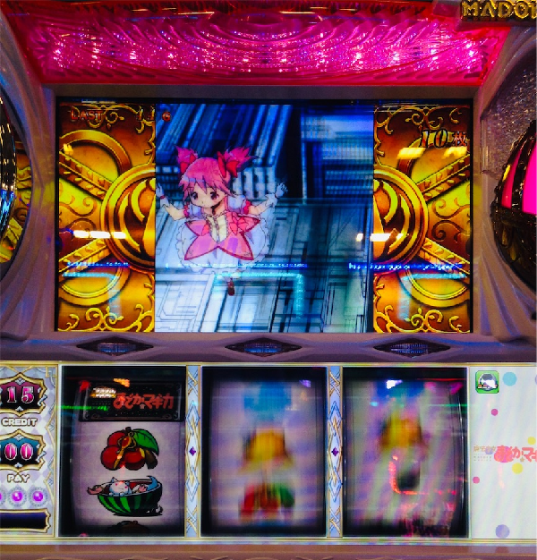 【楽ギフ_包装】 【動作良好】初代まどか⭐︎マギカ パチスロ実機 - パチンコ/パチスロ