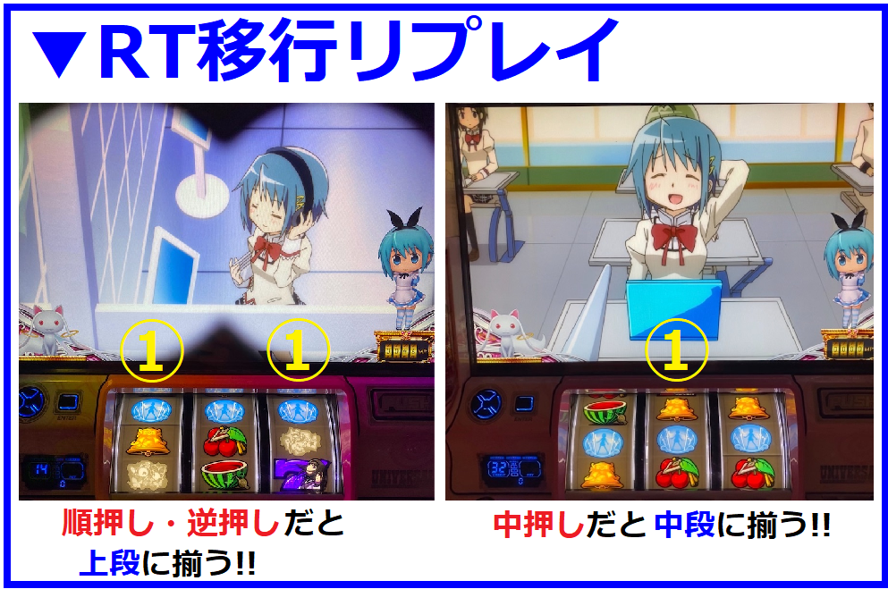 まどマギ2 朝イチのリセット判別手順 逆押し紫7狙い について なぜ逆押しをする必要が有るのか エリーゼのスロット クロニクル まどマギ2 朝イチのリセット判別手順 逆押し紫7狙い について なぜ逆押しをする必要が有るのか エリーゼのスロット クロニクル