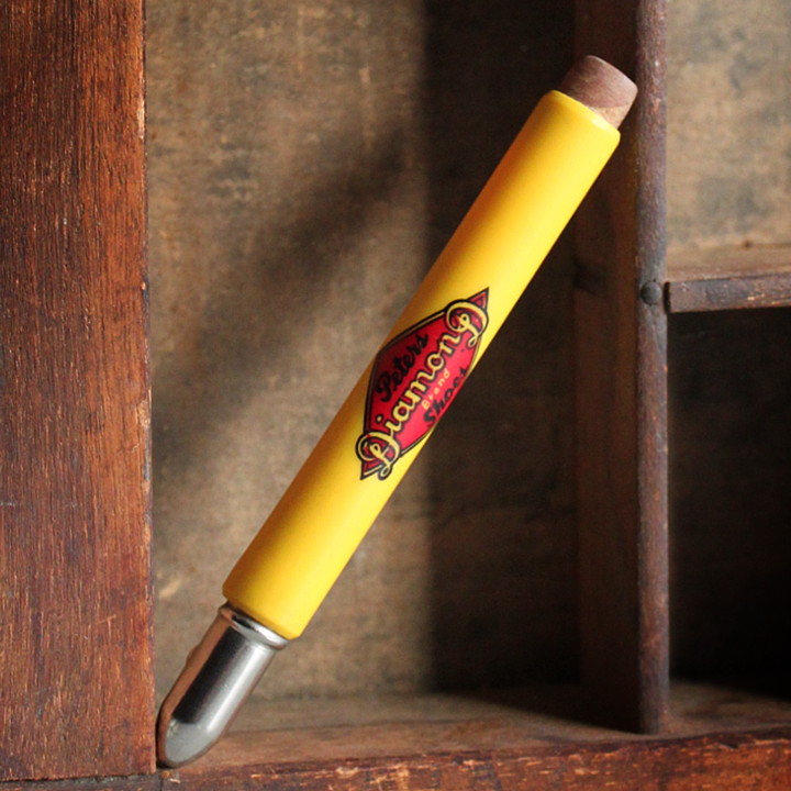 USAアメリカヴィンテージバレットペンシル｜弾丸型アドバタイジング鉛筆Peters Shose Diamond Brand・GEIGER＆DILLER [OFC-18-009]