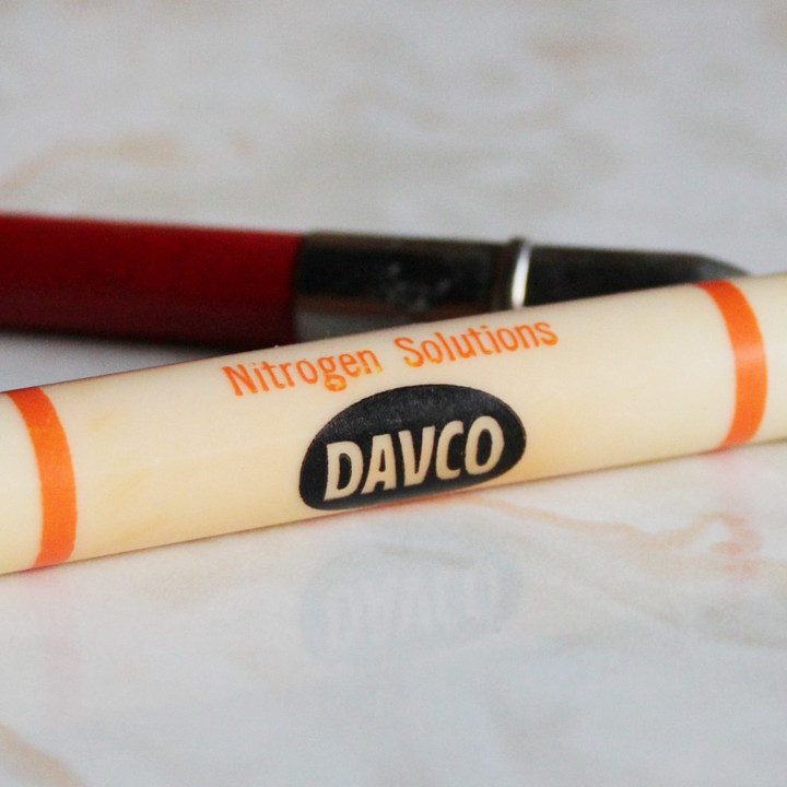 USAアメリカヴィンテージバレットペンシル|弾丸型アドバタイジング鉛筆 DAVCO