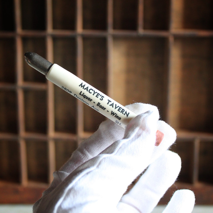 バレットペンシル弾丸鉛筆|MACYE'S TAVERNアドバタイジング広告企業もの