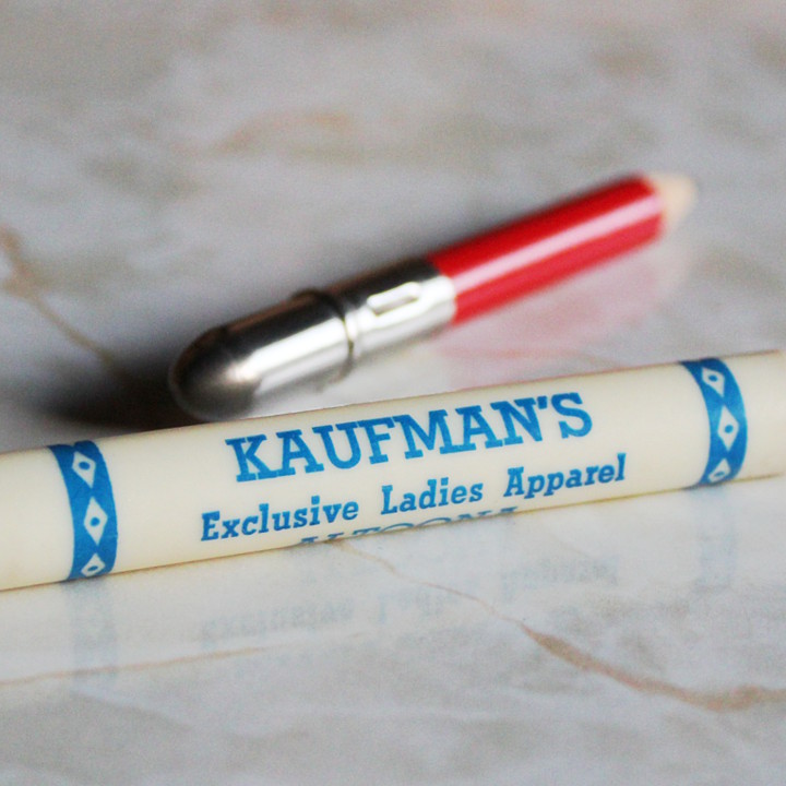 バレットペンシル弾丸型収納鉛筆｜アドバタイジングノベルティKAUFMAN'S・Exclusive Ladies Apparel