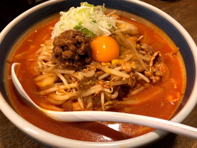 柳家　キムチ納豆ラーメン