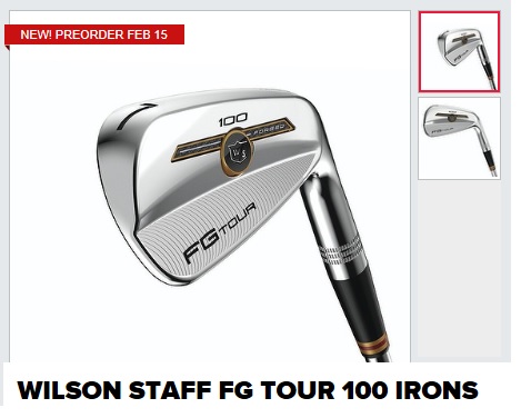 限定モデル！ Wilson Golf FG Tour 100 - GOLF BLOG USA
