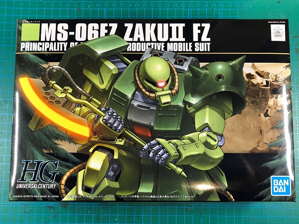 Hgucザク 改 製作 仮組み 合わせ目チェック のんびりガンプラ日記