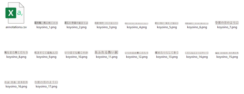 output